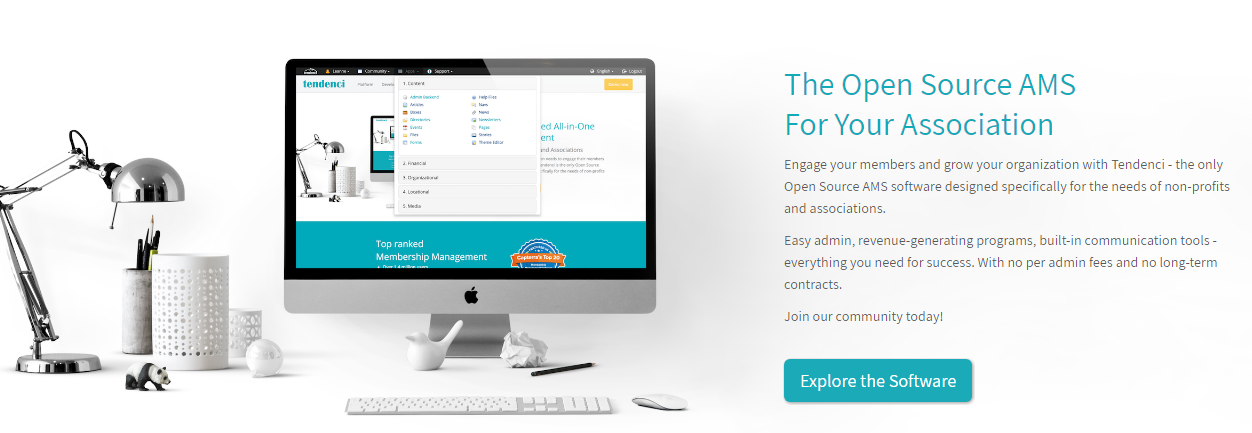 Tendenci Free Membership Management Software